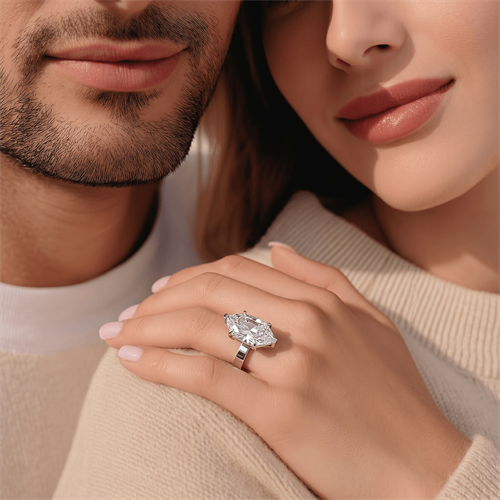 5 carat Dutch Marquise Lab Diamond